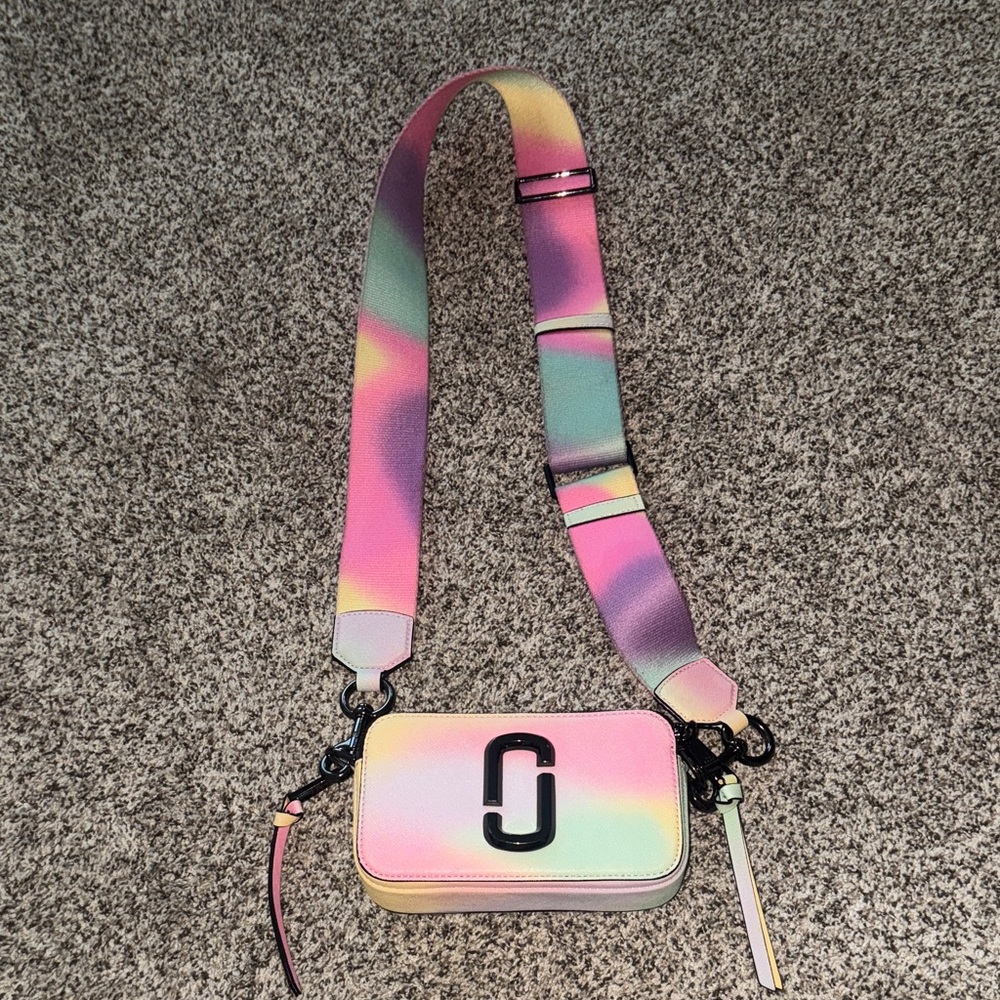 Marc Jacobs Pastel Rainbow Crossbody Bag